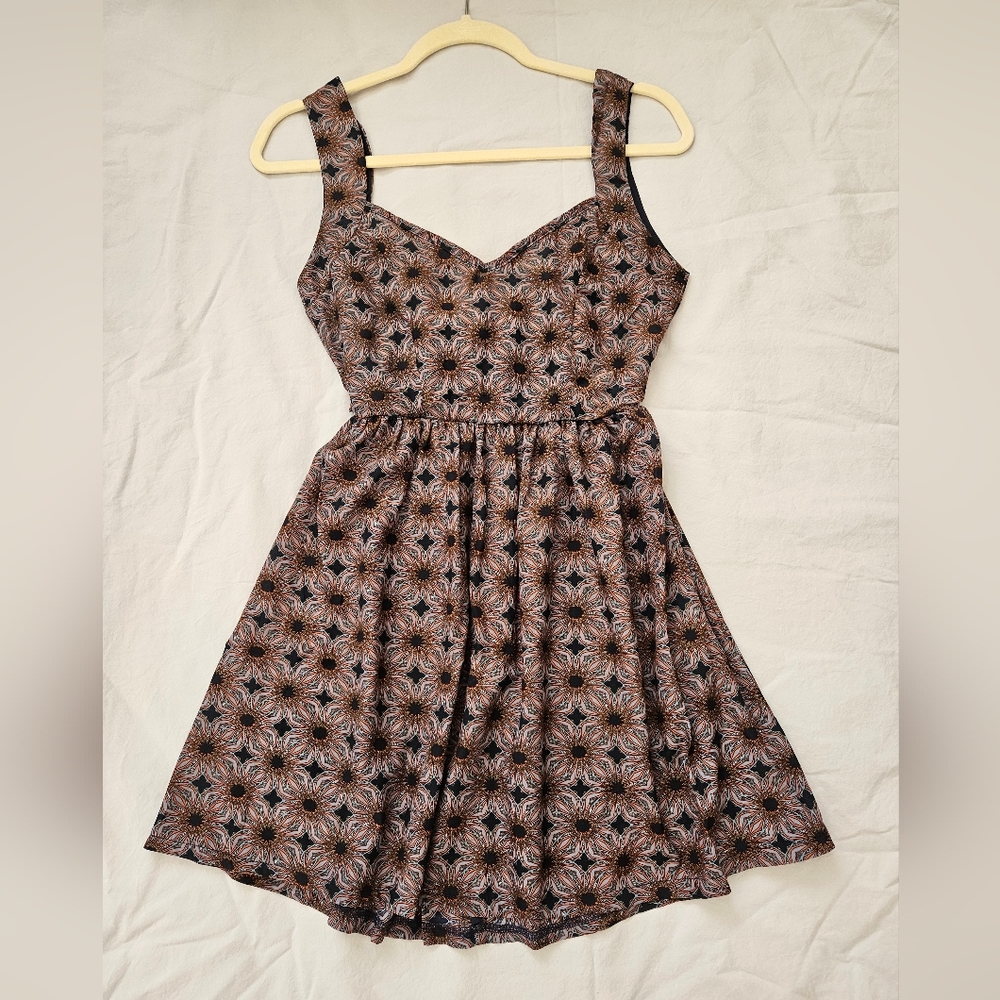 Patterned minidress